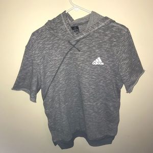 Adidas Short Sleeve Hoodie
